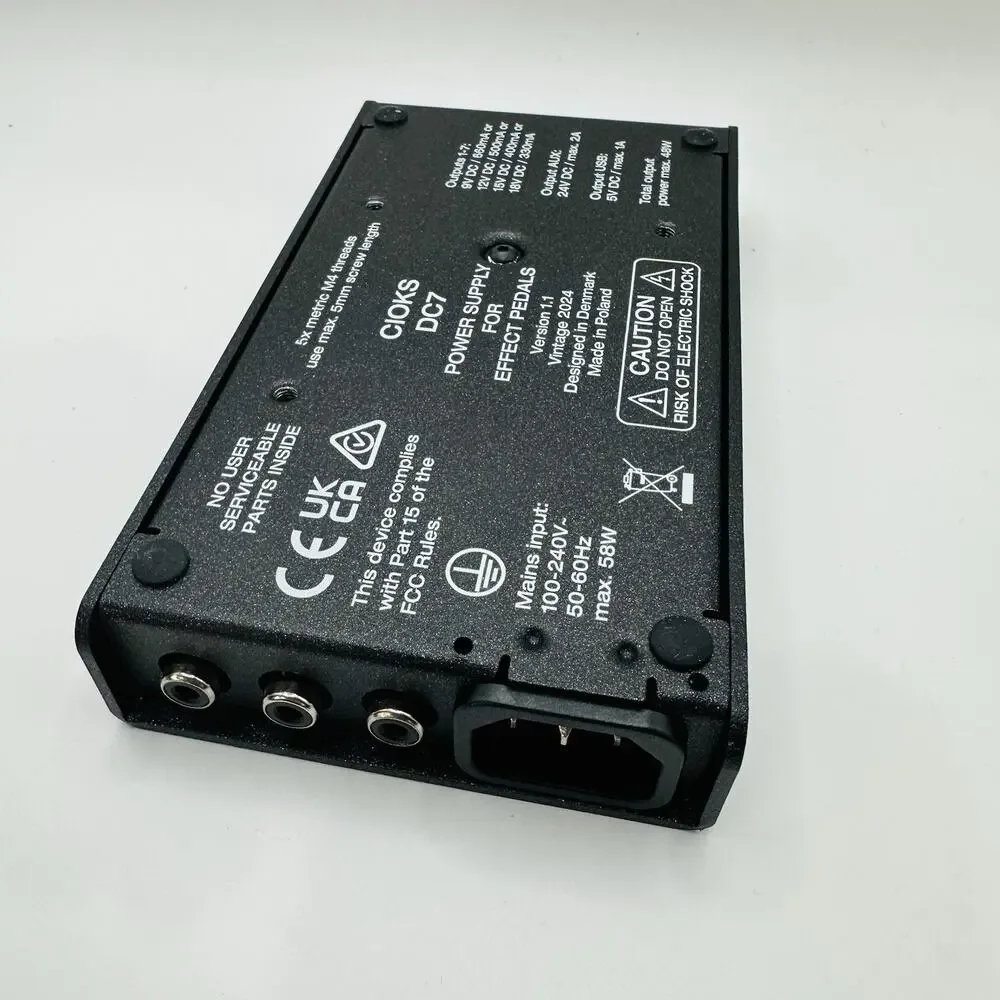 CIOKS DC7 Future Power Generation Power Supply for Effect Pedals | New